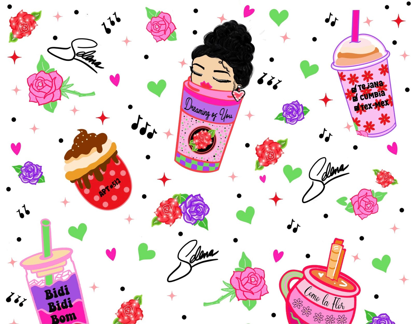 Selena Vibes Tumbler