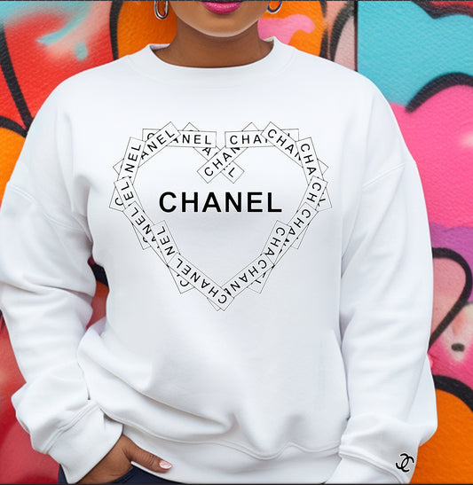 CHNL My Heart Sweatshirt (up to 5X) 2024 Valentine’s Day