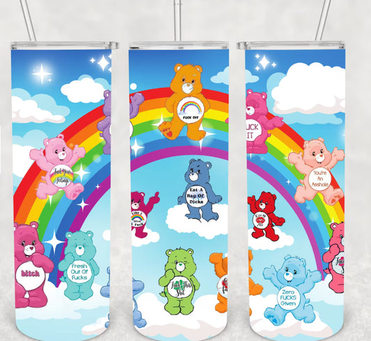 Grumpy Care Bears Tumbler 14