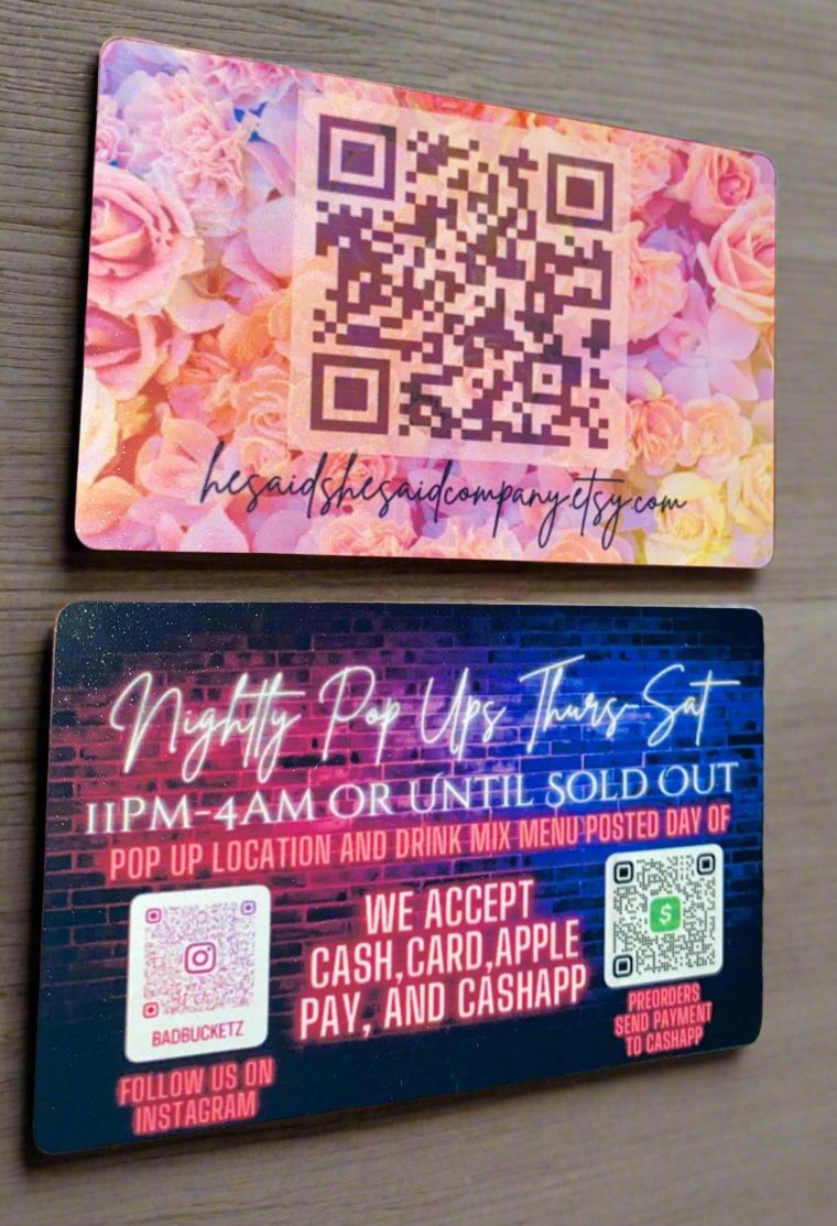 Metal Business Cards