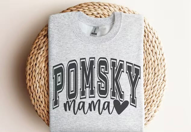 Pomsky Mama Tee 2.13.24