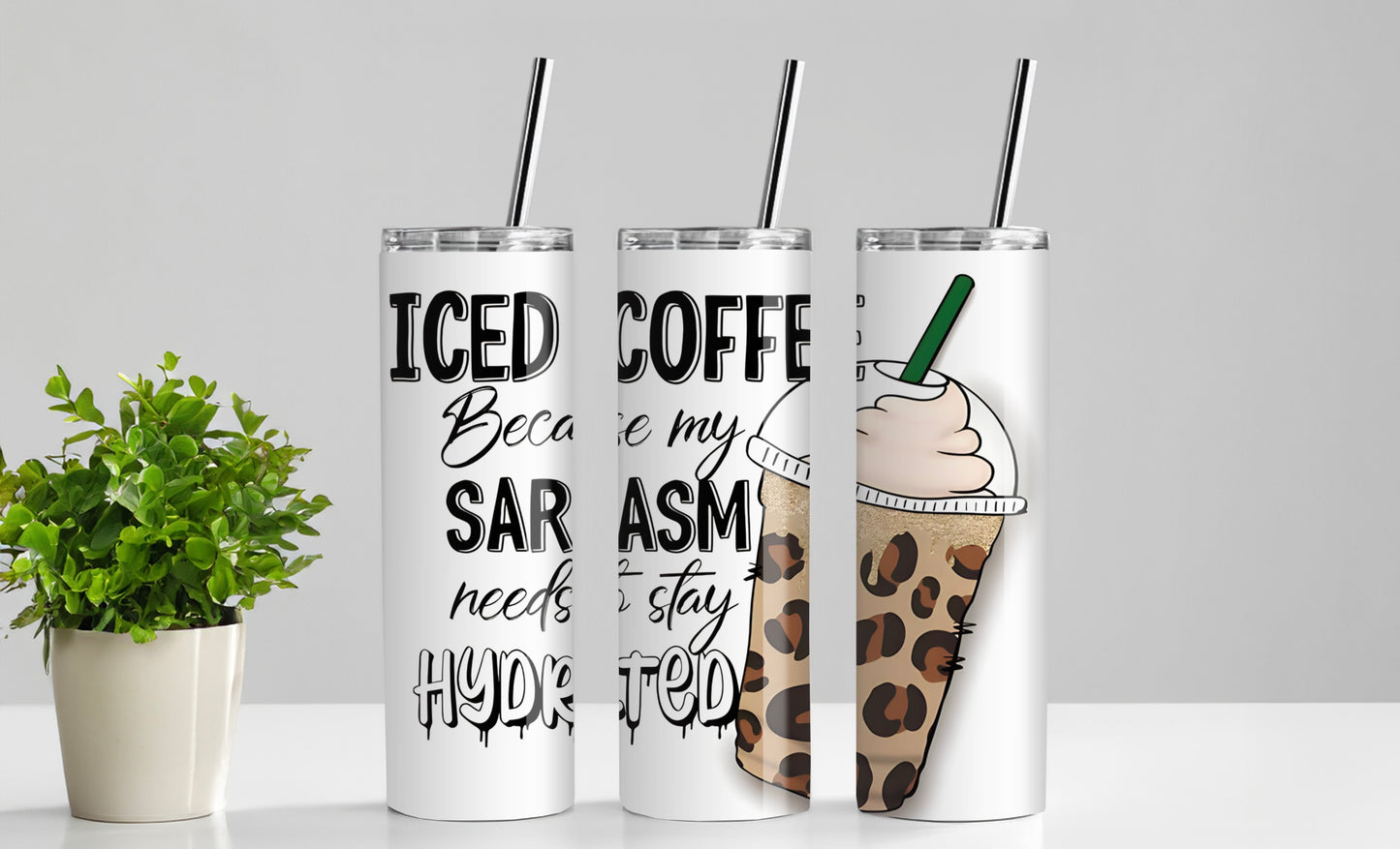 Iced Coffee Tumbler