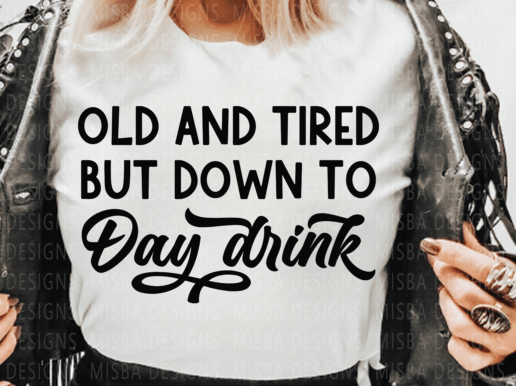 Down to Day Drink Tee (up to 5X) 7.11.25