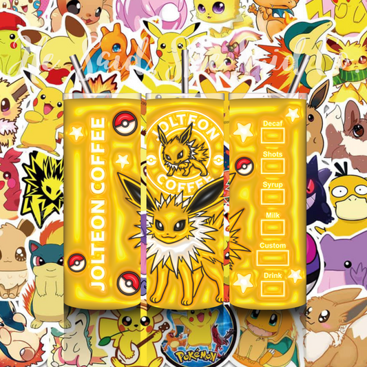 Pokemon Tumbler-Inflated Jolteon