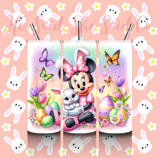 Bunny Minnie 2 Easter Tumbler