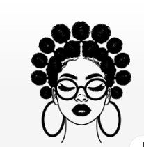 Bantu Knots Decal