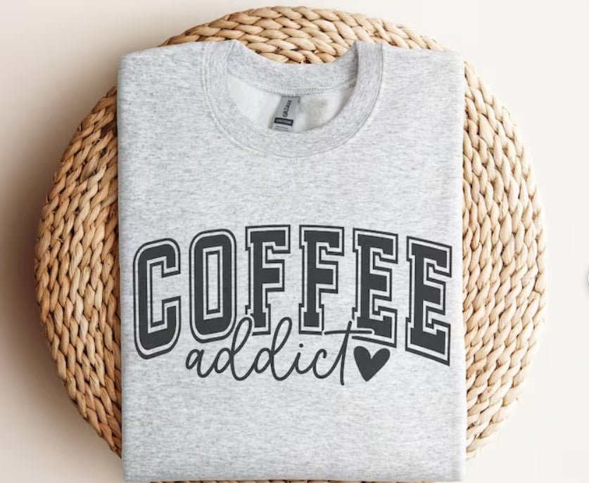 Coffee Addict Varsity Tee 2.9.24