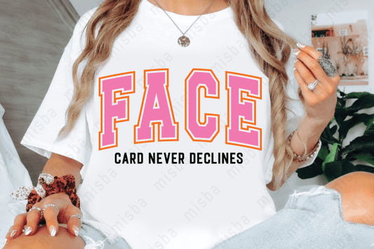 Face Card Tee (up to 5X) 7.11.25