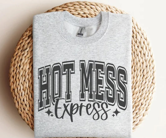 Hot Mess Express Varsity Tee 2.9.24