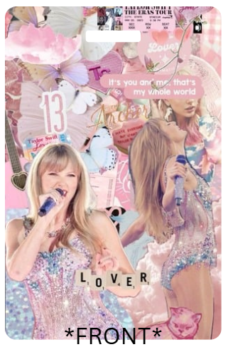 Pink Tay Personalized Contact Tap Backpack Smart Tag