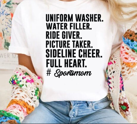Sports Mom Tee (up to 5X) 5.6.25