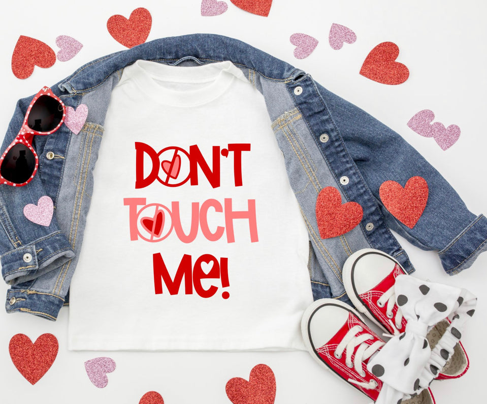 Kid’s Valentine Don’t Touch Tee