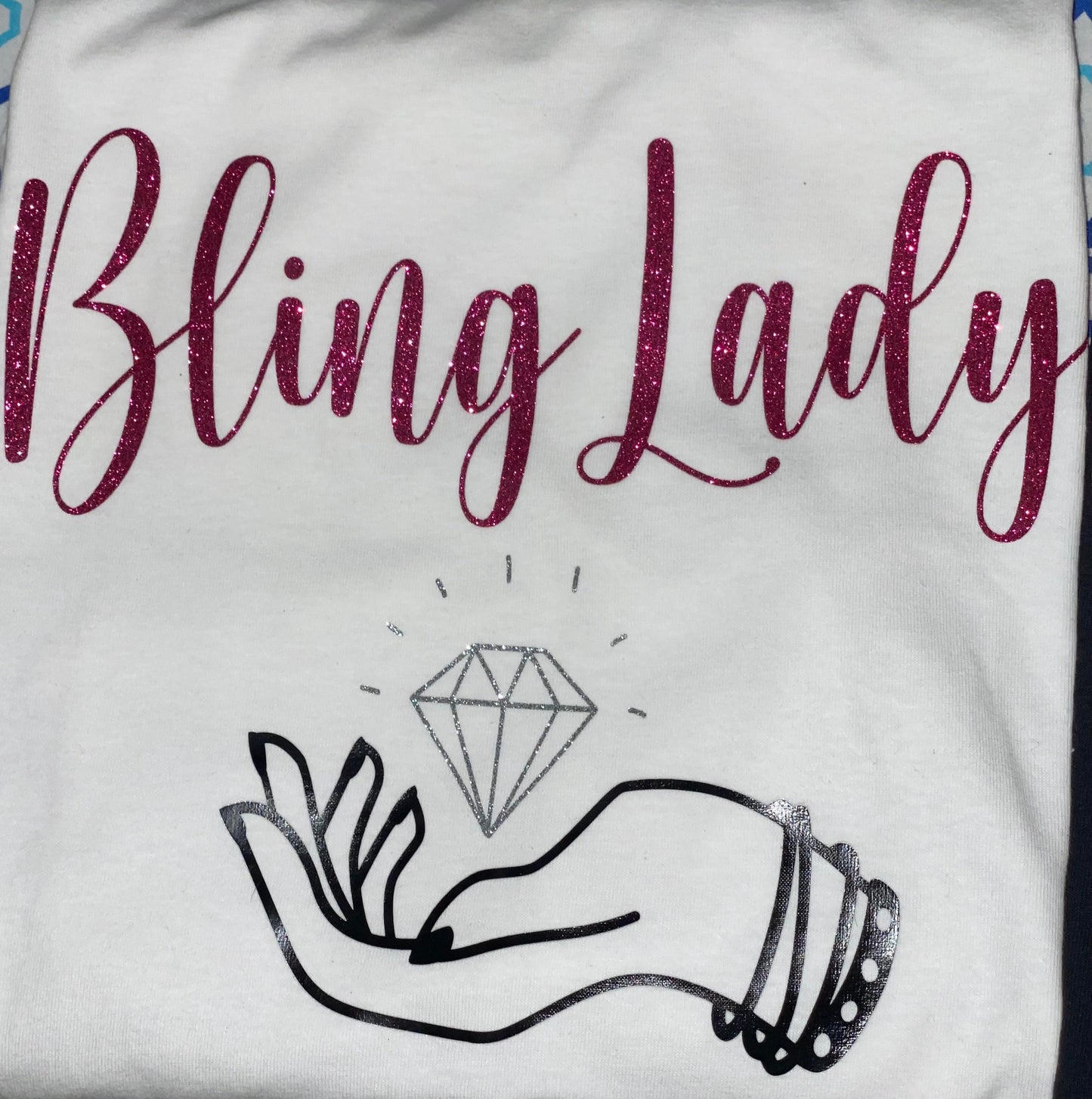 Personalized Consultant Tee Bling Lady Shirt Jewelry Accessories