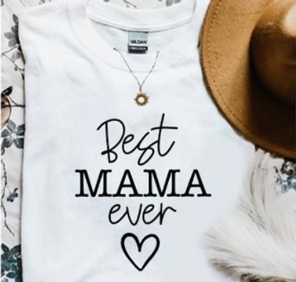 Mom Mama Mommy Tee Tshirt Best Mama Extended Sizes Available