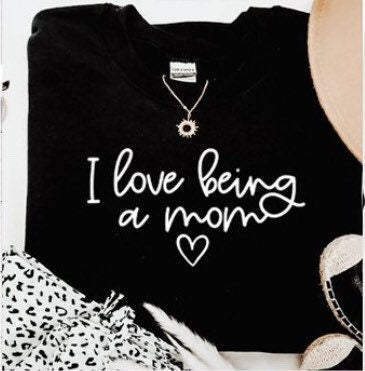 Mom Mama Mommy Tee Tshirt Being Mom Extended Sizes Available