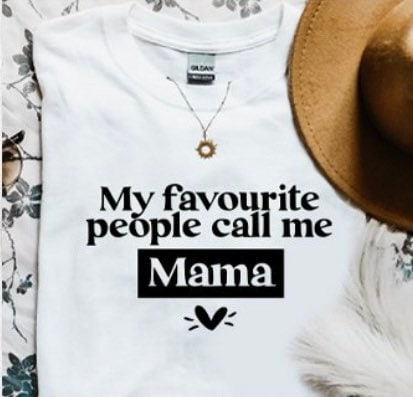 Mom Mama Mommy Tee Tshirt Call Me Mama Extended Sizes Available