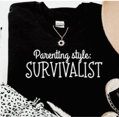 Mom Mama Mommy Tee Tshirt Survivalist Extended Sizes Available