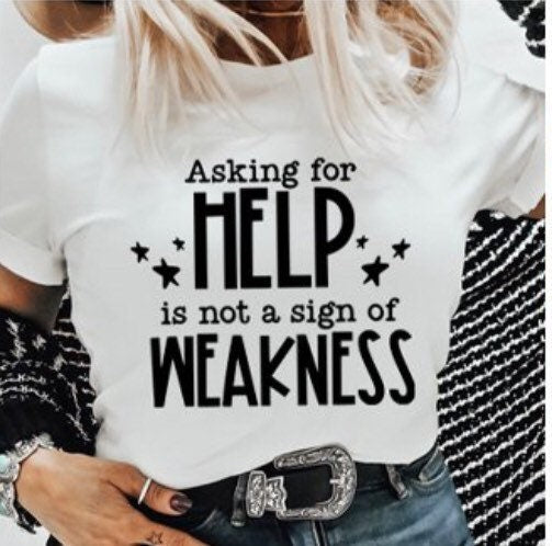 Mental Health Motivation Quote Tee Tshirt Extended Sizes Available