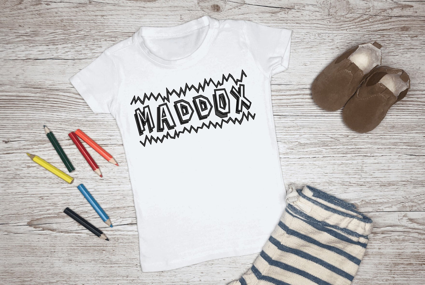 Coloring Tee Kids Personalized